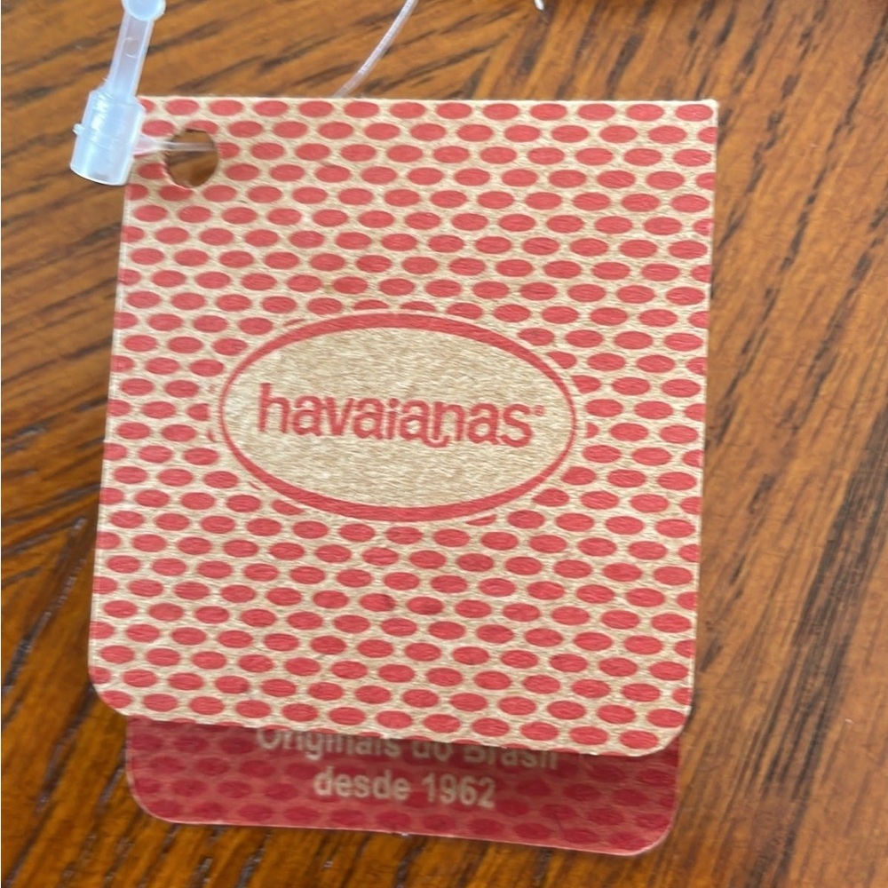 Havianas Girl Sz 3/4 Flip Flops - Picture 7 of 8